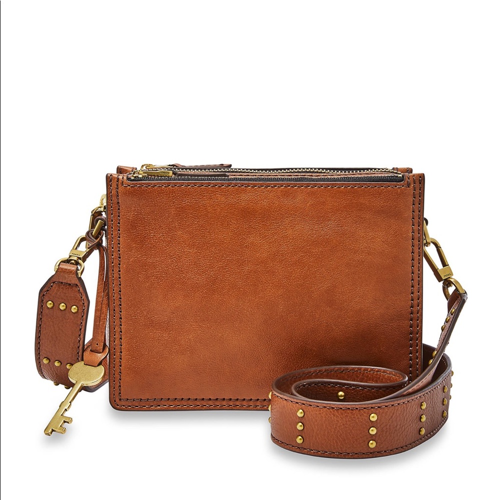 Fossil Campbell Crossbody Brown
